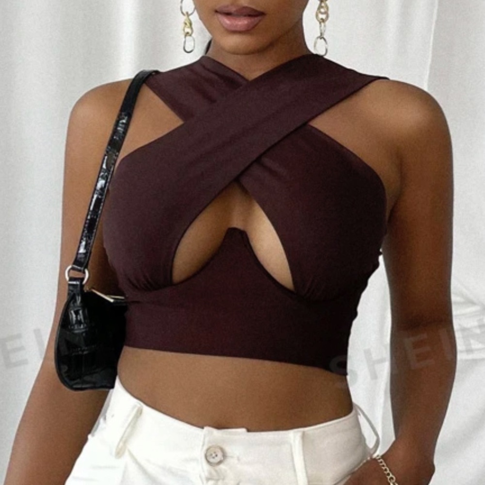 Shein- Bra Cup top